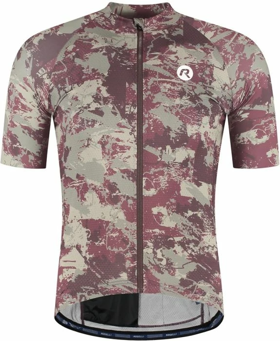 Maicë çiklizmi Rogelli për meshkuj, gri/kuqe