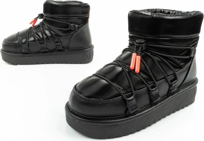 Çizme dimri për femra D.Franklin, të zeza