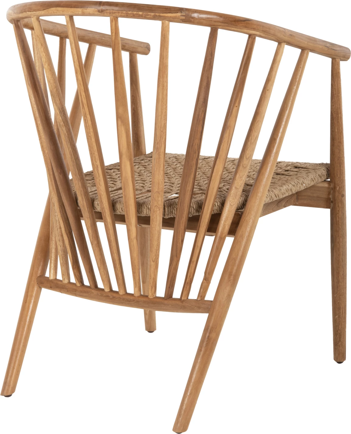 Karrige PERMAINE FH9825 dru tik - litar sintetik, ngjyrë natyrale, 60x63x82H cm