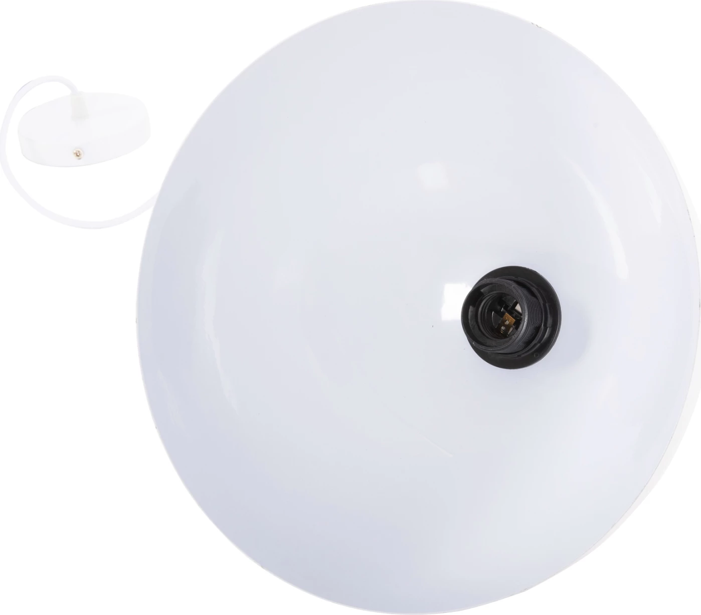 Llambë varëse tavani FH4111, metalike e bardhë, Φ29.5Χ119H cm