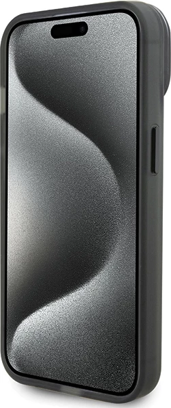 Mbështjellës Ferrari FEHMP15SUSCAH për iPhone 15 6.1", transparent, me ring stand dhe MagSafe