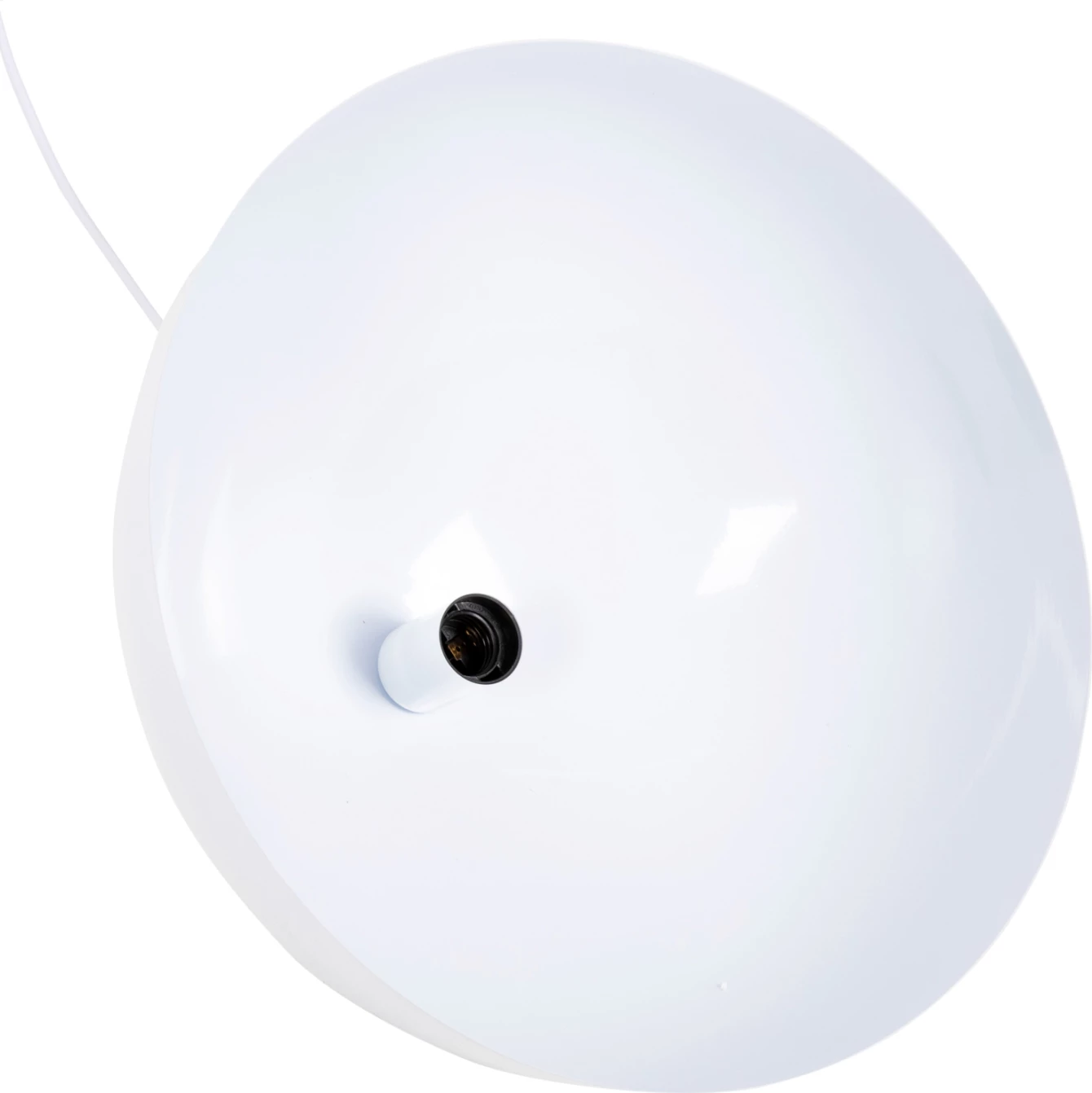 Llambë varëse tavani, metal i bardhë, kapak i rrumbullakët, FH4079, Φ40x125H cm