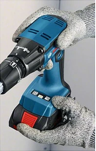 Kaçavidë elektrike Bosch GTB 18V-45 Professional, 18V, 4500 RPM, zi/blu