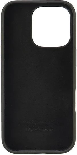 Mbështjellës Audi Silicone Case për iPhone 16 Pro 6.3", zi, hardcase