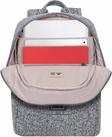 Çantë shpine për laptop RIVACASE Anvik 7923 13.3\", ujërezistente, xhep tablet 10.5\", gri e çelët