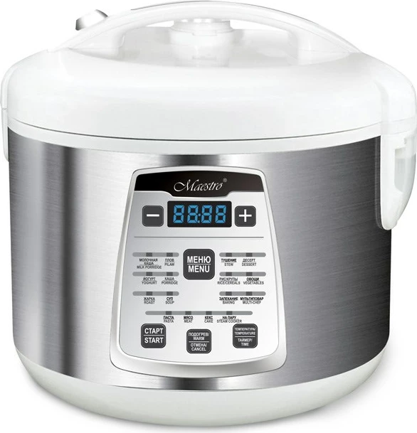 Multicooker Maestro MR-792, 5L, 17 programe, 700 W, çelik inox