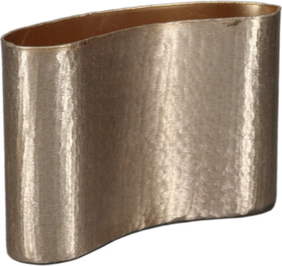 Vazo MARGO, alumin, ngjyrë ari, 29x9x20cm