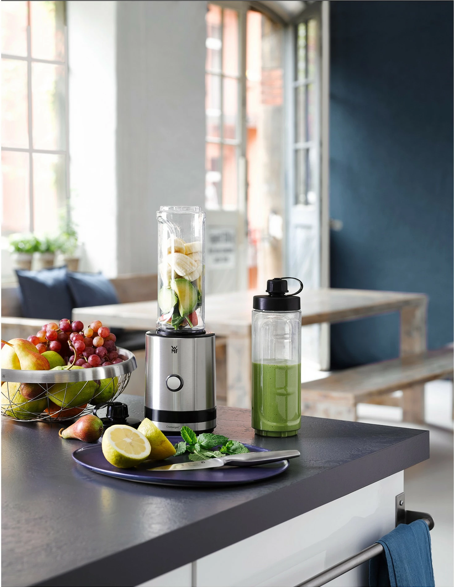 Blender tavoline WMF KITCHENminis 0416500011, 0.6L, 300W, inoks