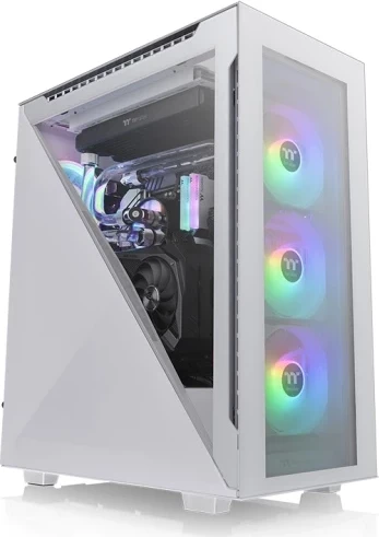 Kasë Thermaltake Divider 500 TG Snow ARGB, Midi Tower, e bardhë