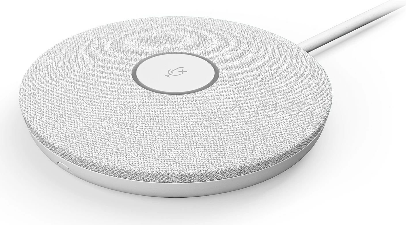 Mikrofon tavoline Logitech Rally Mic Pod, i bardhë