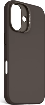 Mbështjellës Decoded AntiMicrobial Silicone me MagSafe për iPhone 16, Kafe e errët