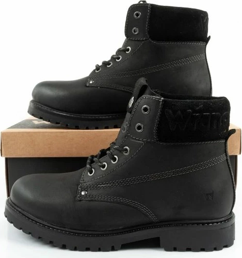 Çizme për meshkuj Wrangler, të zeza