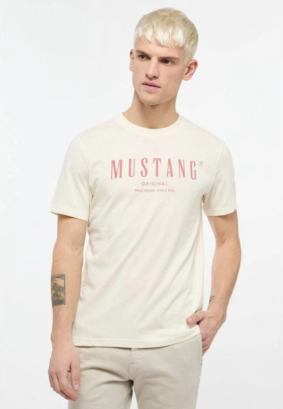 Maicë Mustang për meshkuj, ngjyrë krem