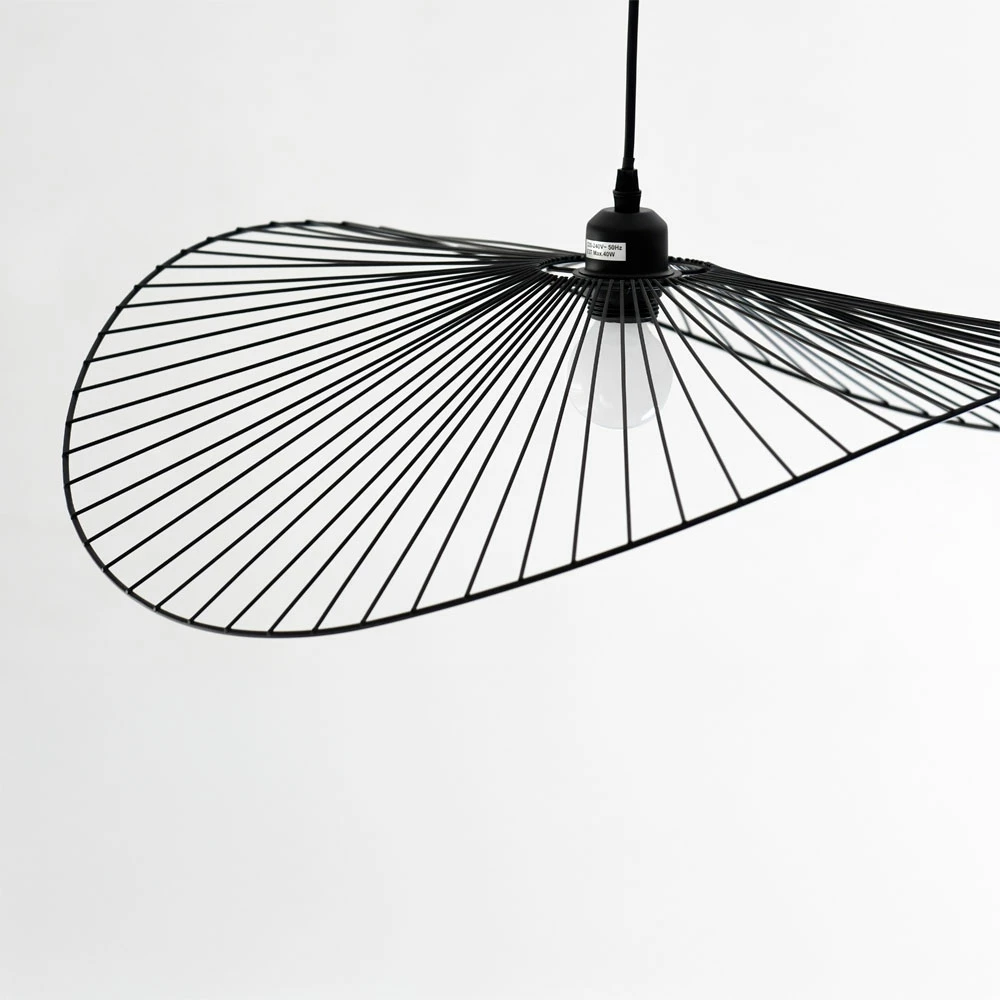 Llambë tavani ANDALUCIA, metal i zi, 61x58x14cm