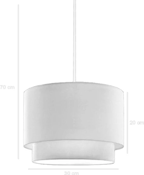 Dritë tavani Fersa ngjyrë krem D30x20cm