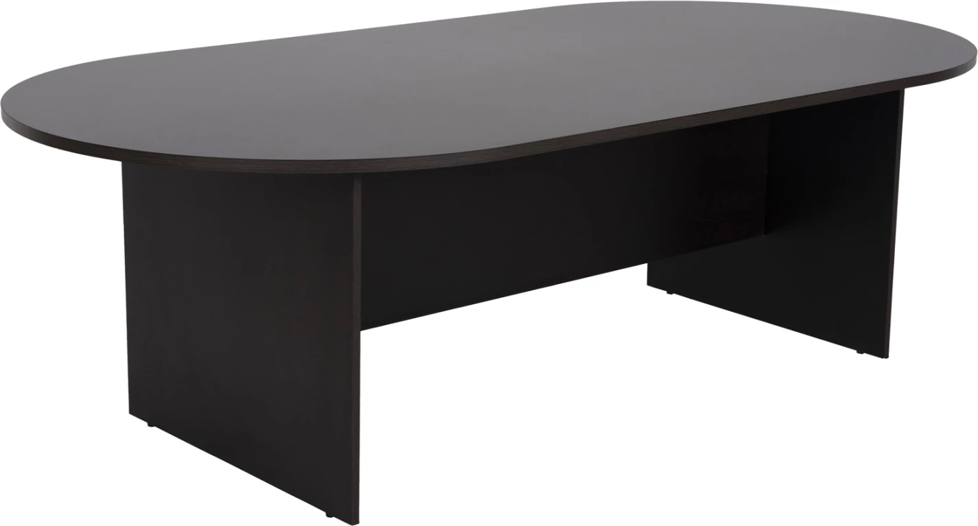 Tavolinë ovale për konferenca SIENNA FH2134.02 melaminë në ngjyrë wenge 240x120x75H cm