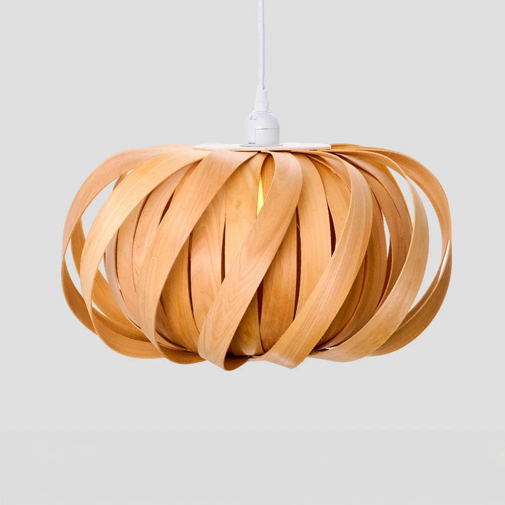 Llambë tavani SIRIUS, dru natyral, 40x20cm