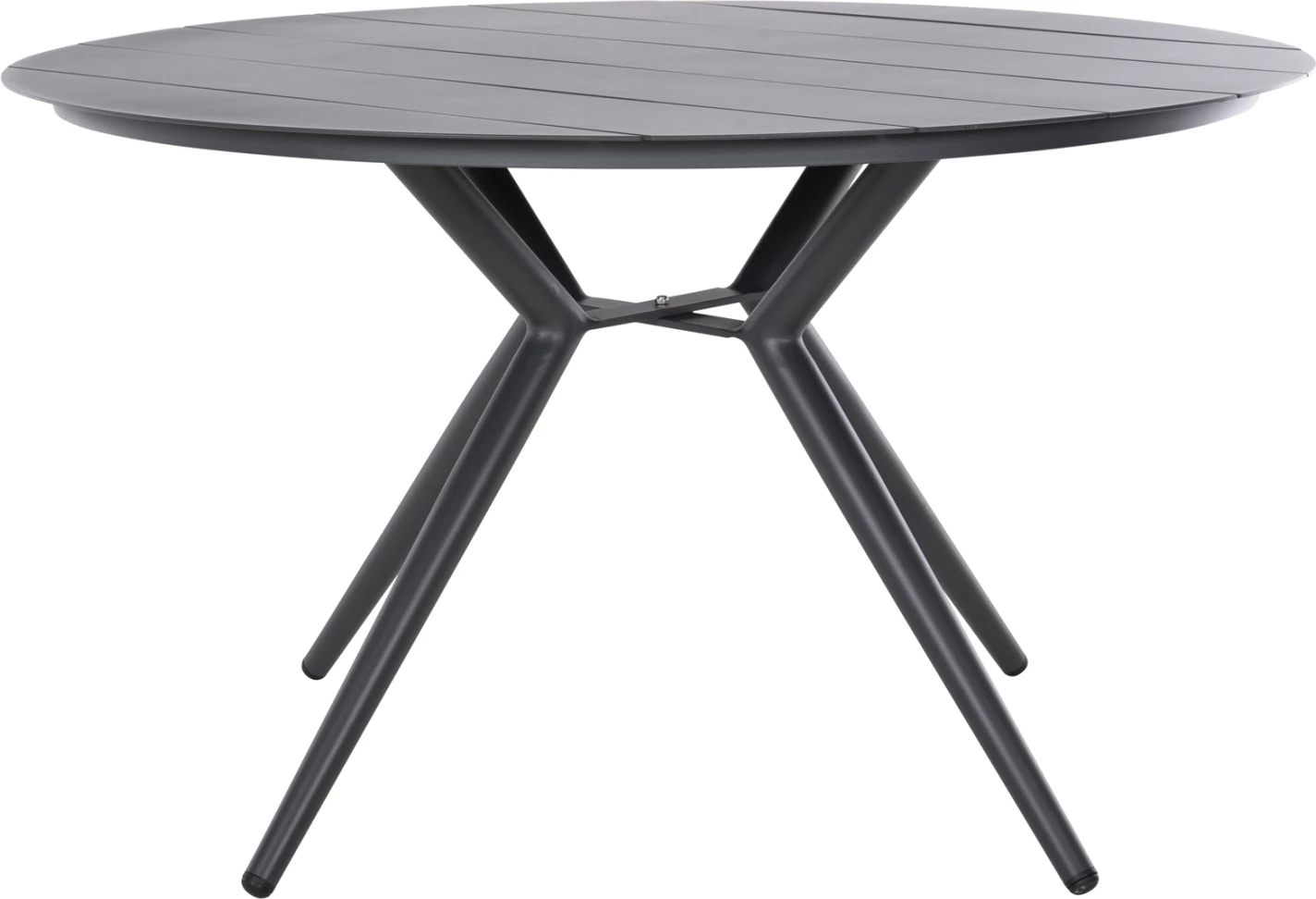 Tavolinë e jashtme e rrumbullakët HIGER FH6061.03 alumini antracit Φ126Χ73H cm