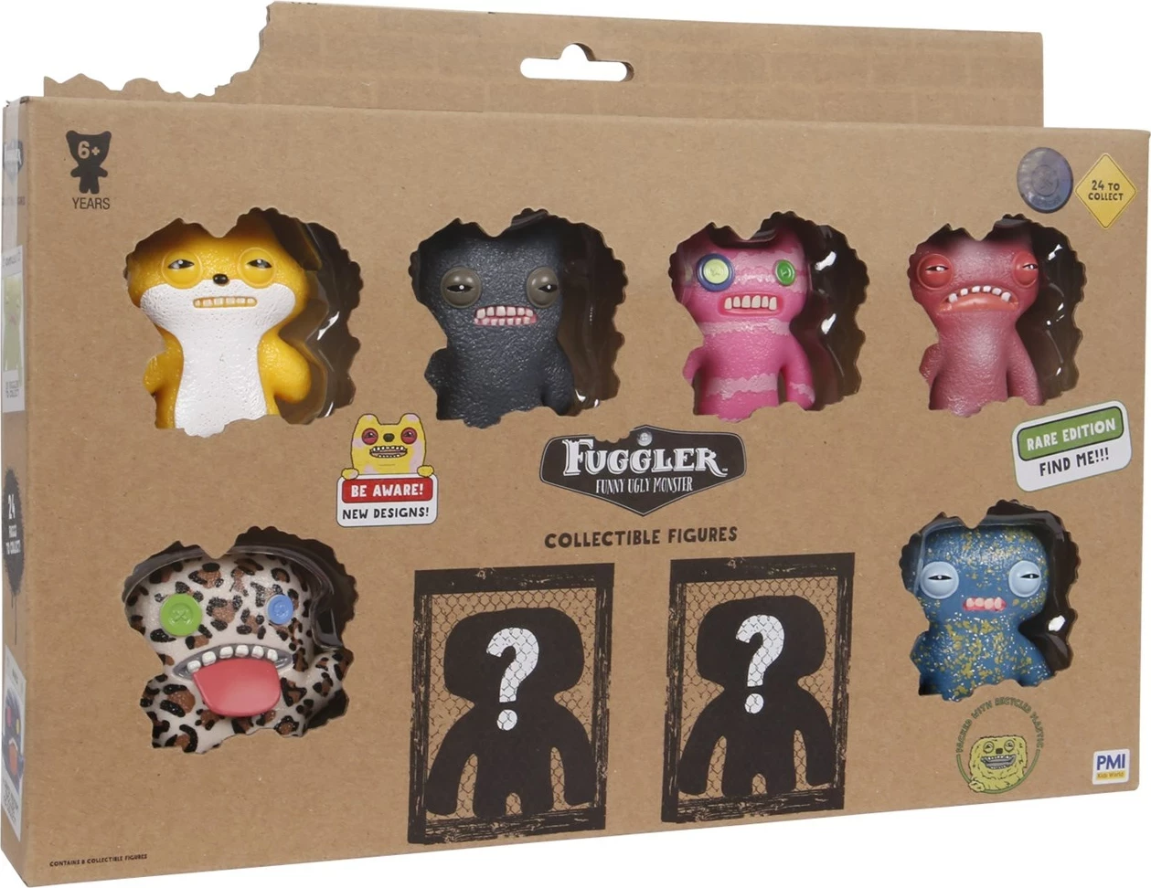 Set figurina koleksionuese Fuggler P.M.I. Kids World FG2070SD, 8 copë, edicion i limituar