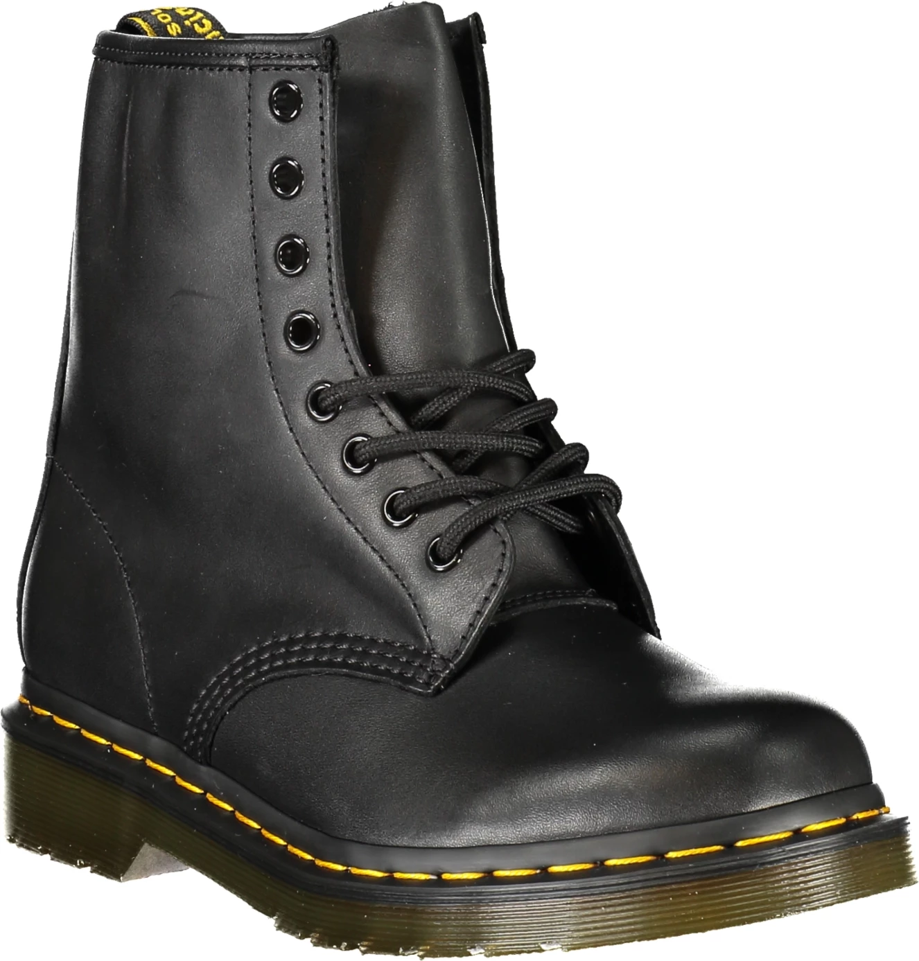 Çizme DR. MARTENS 1460 Greasy femra, të zeza