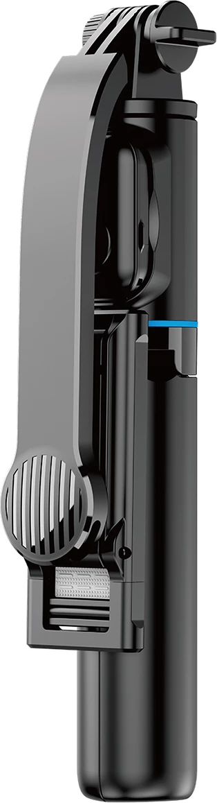 Selfie stick/tripod Dudao F18S 4-në-1 110 cm me Bluetooth dhe telekomandë, për celular, e zezë