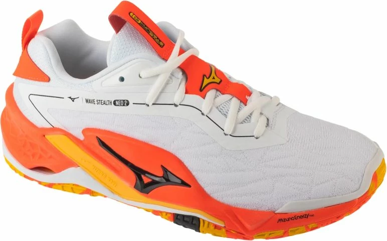 Atlete sportive Mizuno për meshkuj, të bardha