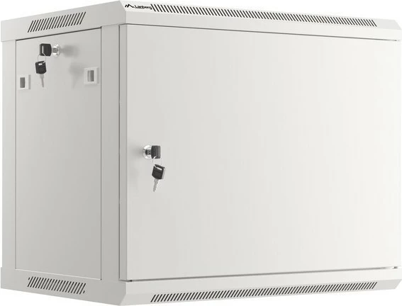 Kasë rrjeti për mur Lanberg WF01-6409-00S, 9U, 600x450 mm, Gri
