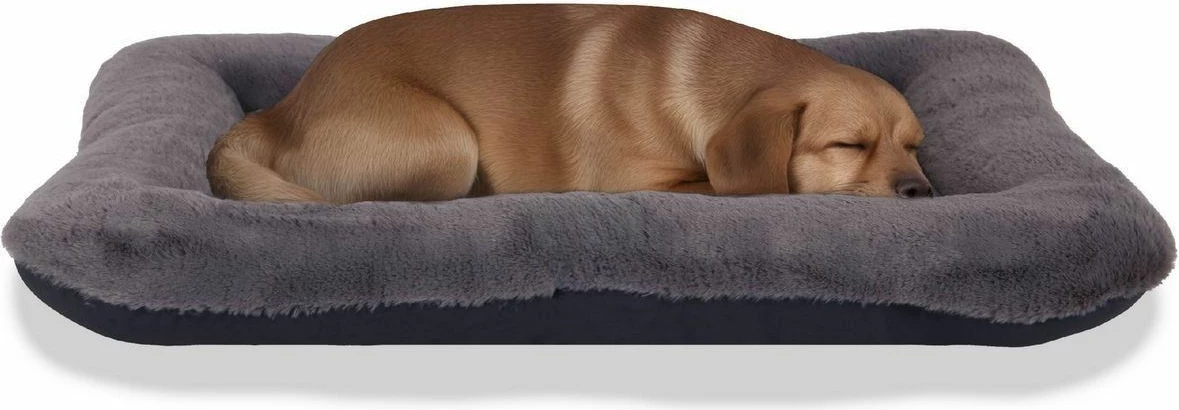 Shtrat për qen Sally, ngjyrë antracit, 55x75cm