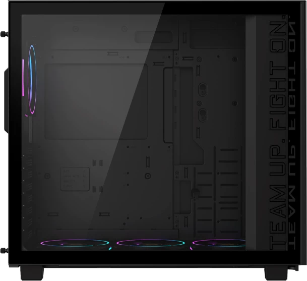 Kasë GIGABYTE AORUS C400 GLASS Mid Tower ATX, USB-C USB 3.2 Gen2, RGB, e zezë