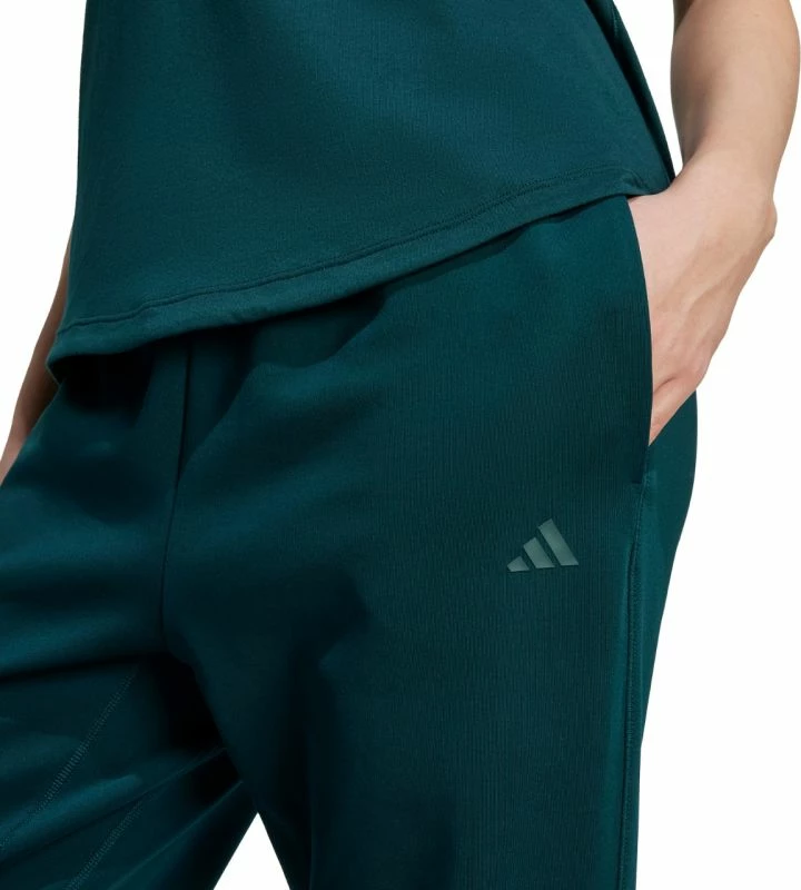 Pantallona yoga për femra adidas, të gjelbra
