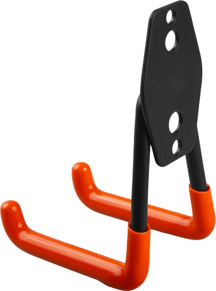 Mbajtëse muri Maclean MC-442 për garazh, çelik, 70 kg, e zezë/portokalli