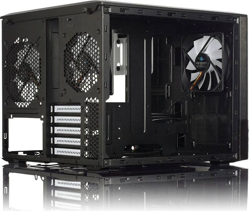 Kasë Fractal Design Node 804, Cube Case, Micro ATX/Mini ITX, e zezë