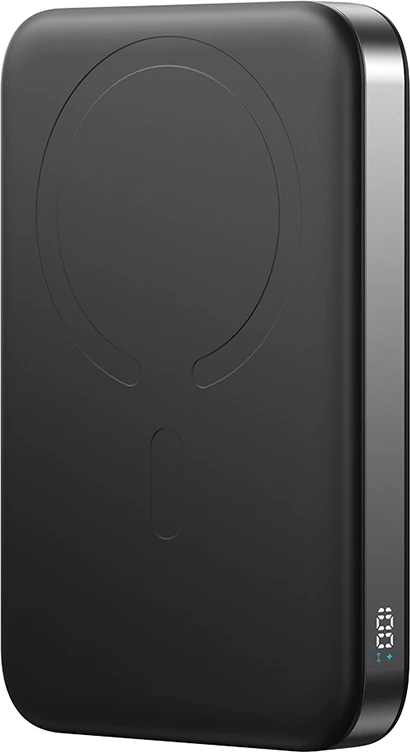 Powerbank Joyroom JR-PBM12, 10000mAh, 22.5W, MagSafe, Qi2, me ring base, e zezë