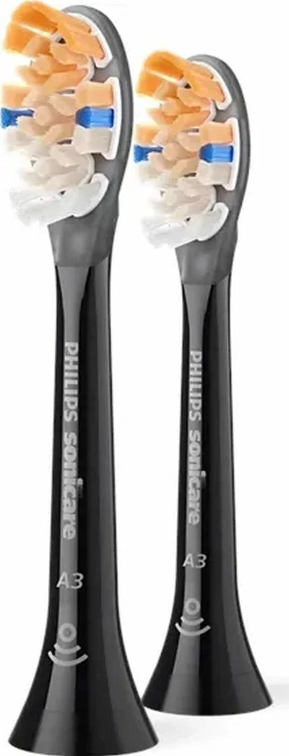 Koka furçe dhëmbësh Philips Sonicare A3 Premium All-In-One, 2 copë, e zezë