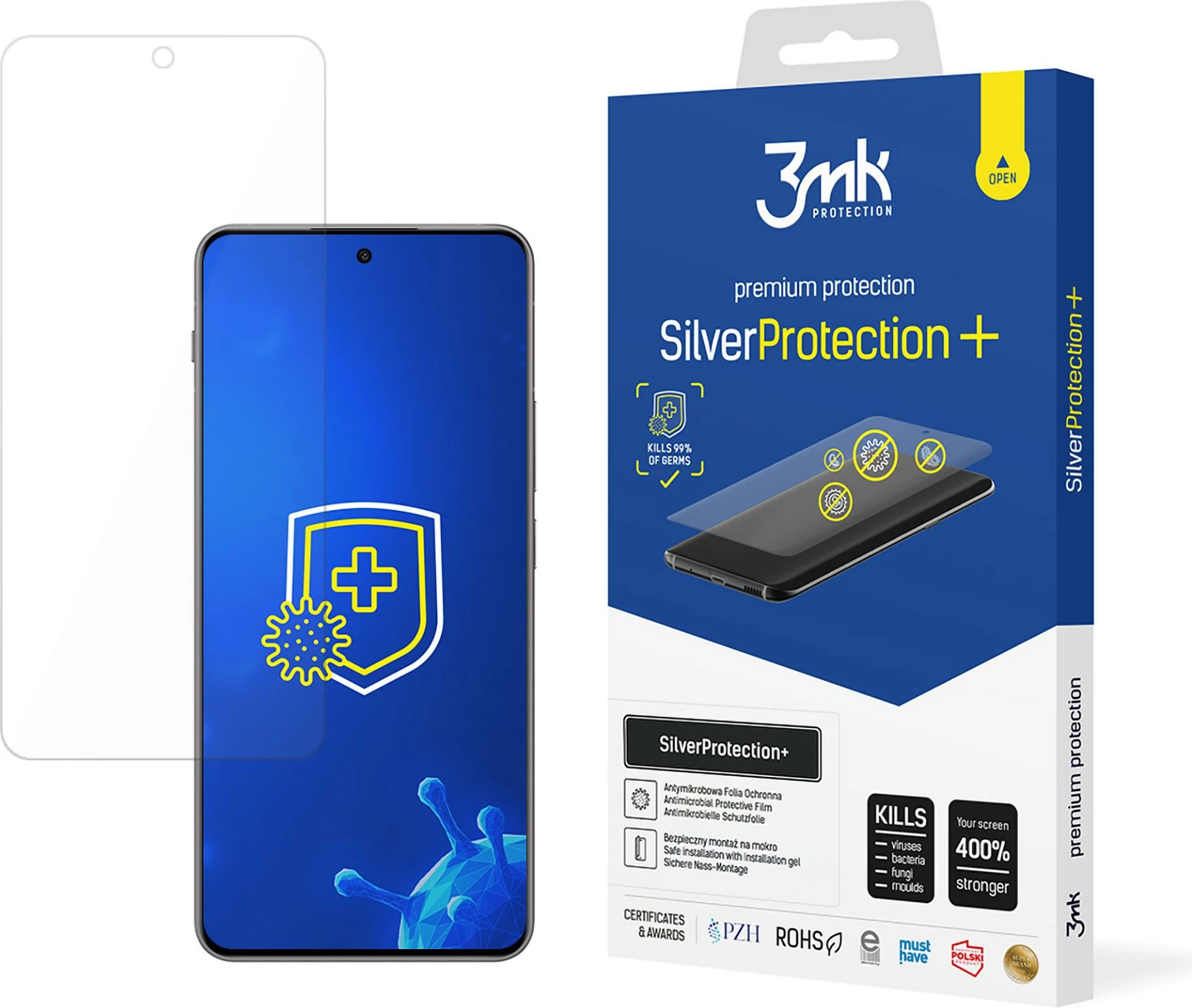 Film mbrojtës antibakterial 3mk SilverProtection+ për OnePlus Nord 4