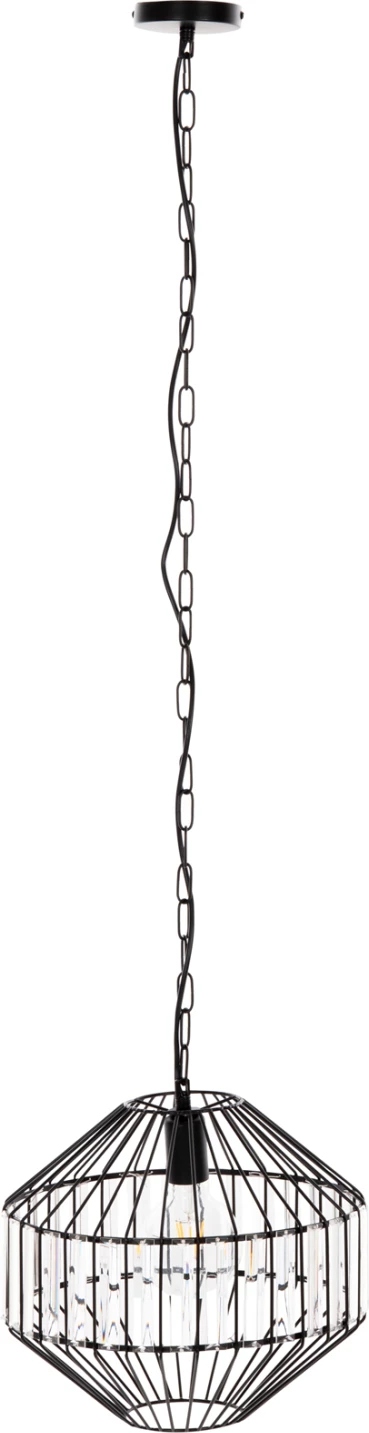 Llambë varëse tavani FH4092 metal i zi Φ33,5x29-127,5Hcm