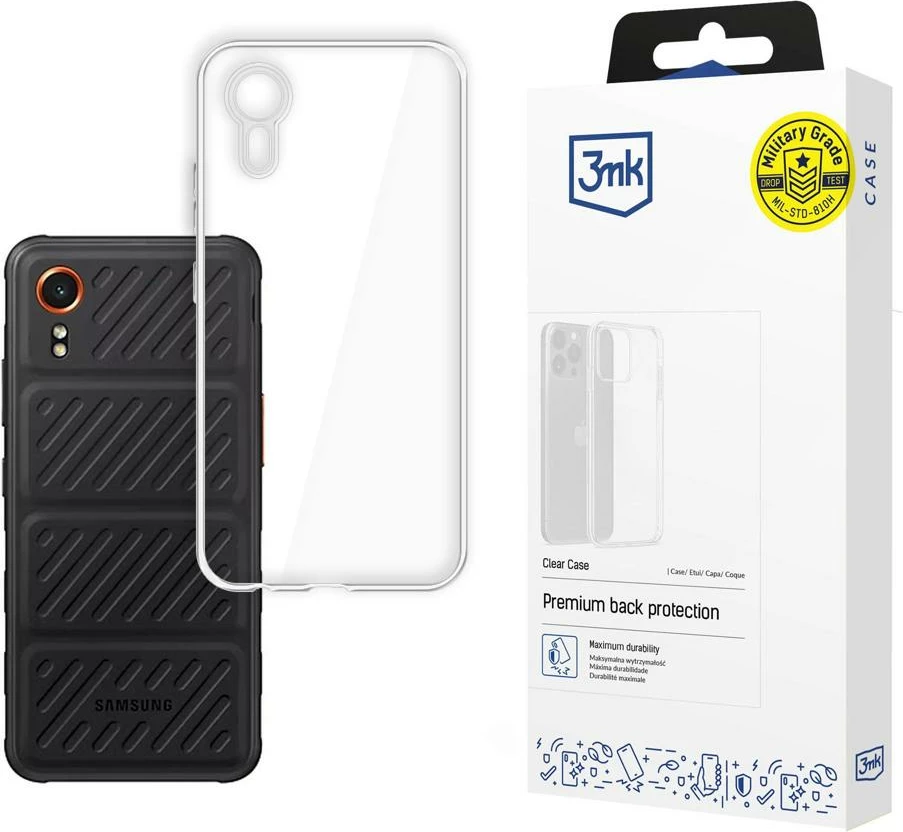 Mbështjellës transparent 3mk Protection Clear Case për Samsung Galaxy XCover 7