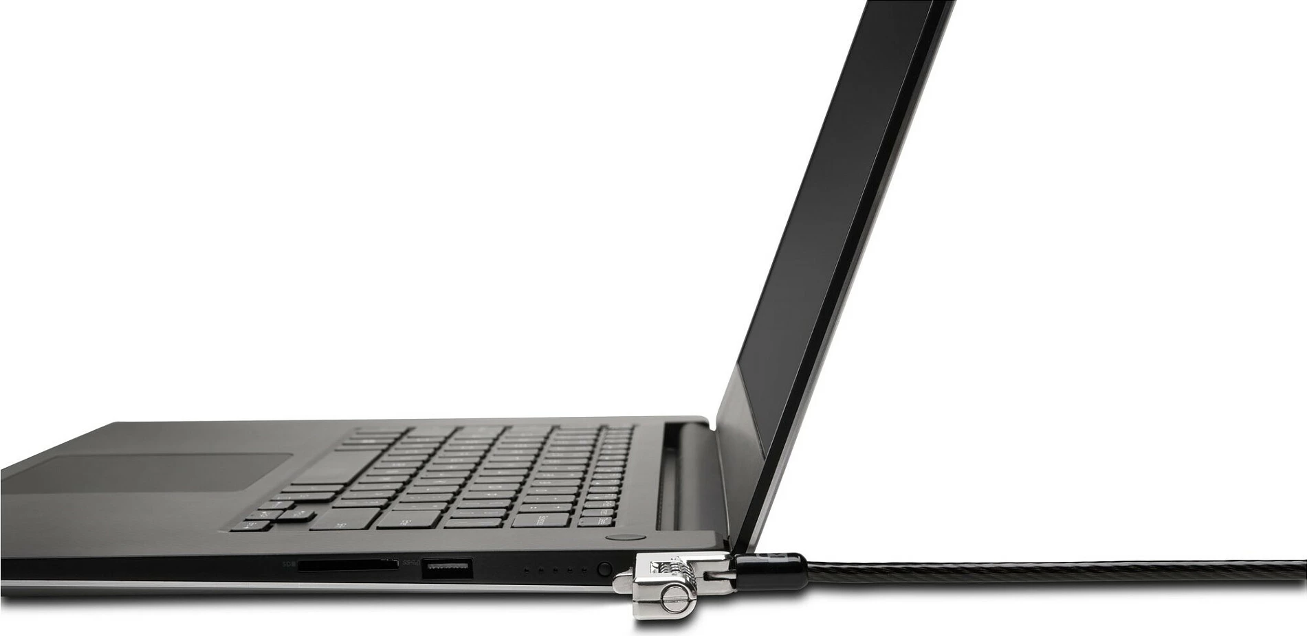 Kabllo sigurie Kensington Slim me kod, për laptop, 10000 kombinime, e zezë