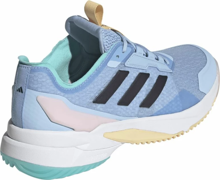 Atlete volejbolli adidas për femra, blu