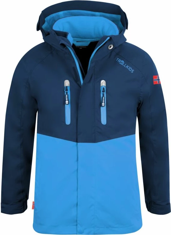Jakne për fëmijë Trollkids, blu