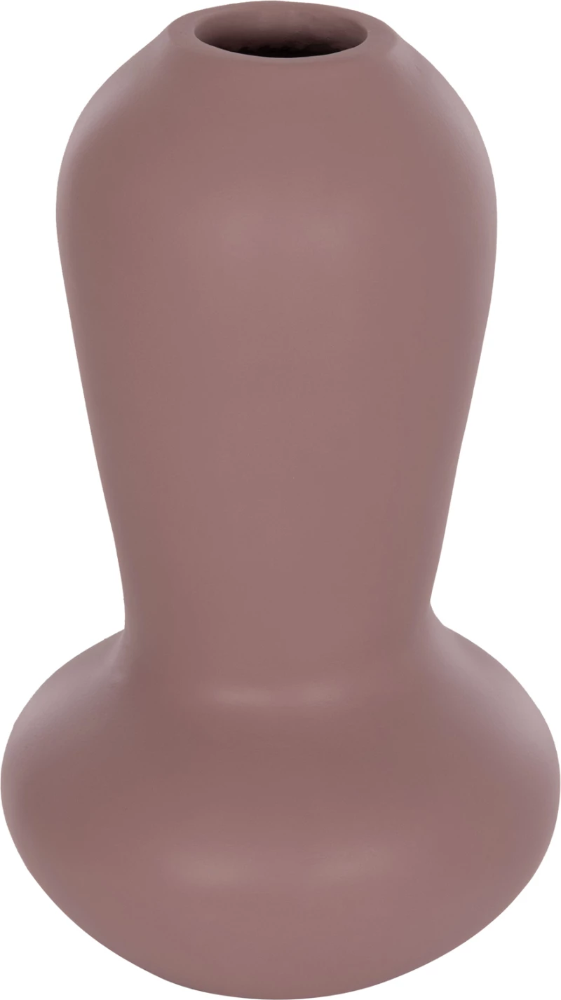 Vazo dekorative tavoline CHELIN, terrakotë, ngjyrë vjollcë, FH4670L, 22x37cm