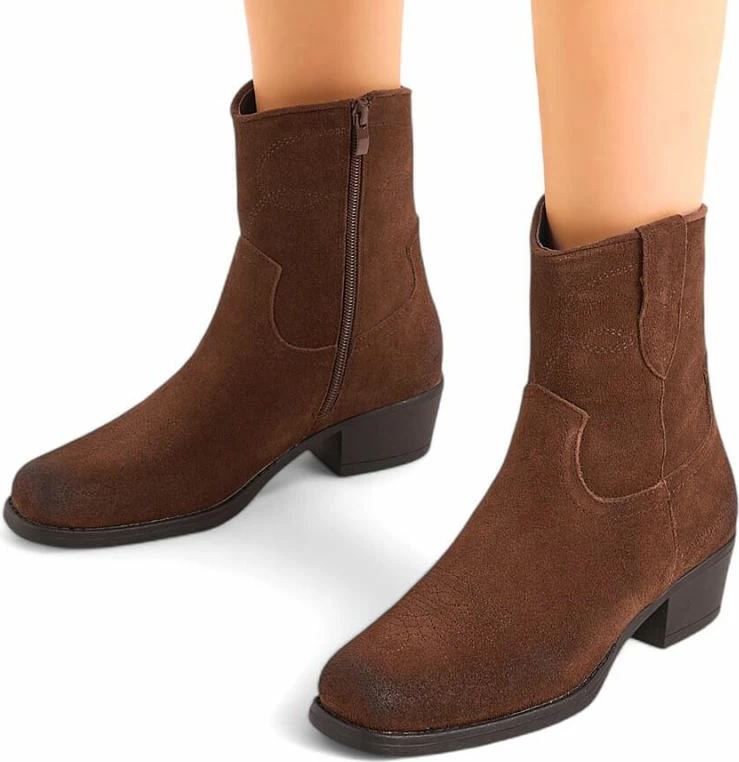 Çizme femrash Sergio Leone BT284-S, kafe