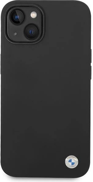 Mbështjellës BMW BMHCP14SSILBK për iPhone 14, 6.1", silikon, i zi
