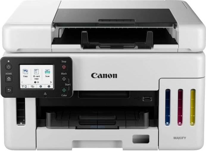 Printer multifunksional, Canon MAXIFY GX6550, inkjet me depo boje të rimbushshme, ADF 35 fletë, Wi‑Fi, ekran 2.7 inç
