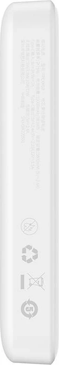 Powerbank Baseus Magnetic Mini 10000mAh, USB-C 20W, MagSafe, e bardhë