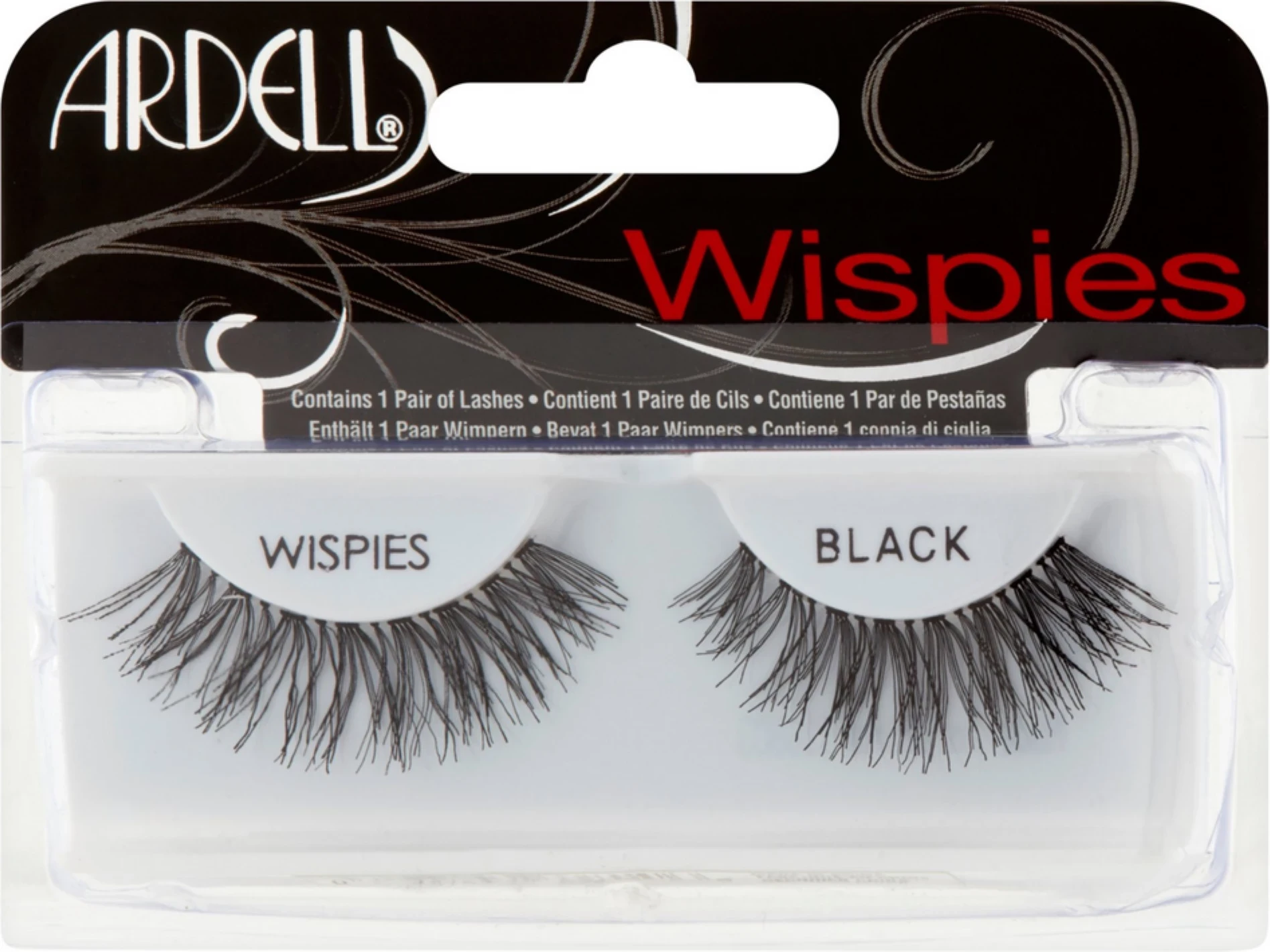 Qerpikë Ardell Wispies, të zinj