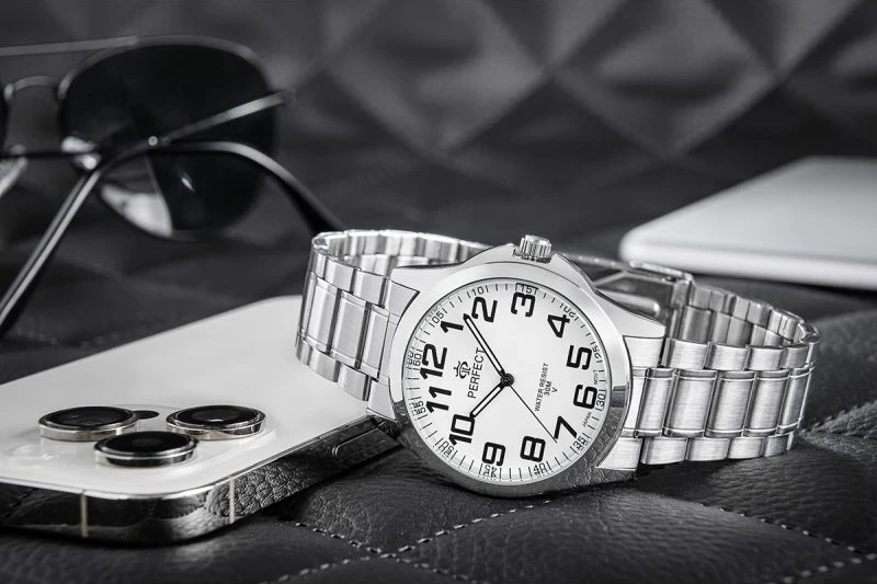 Orë dore meshkuj PERFECT P012-01, e zezë