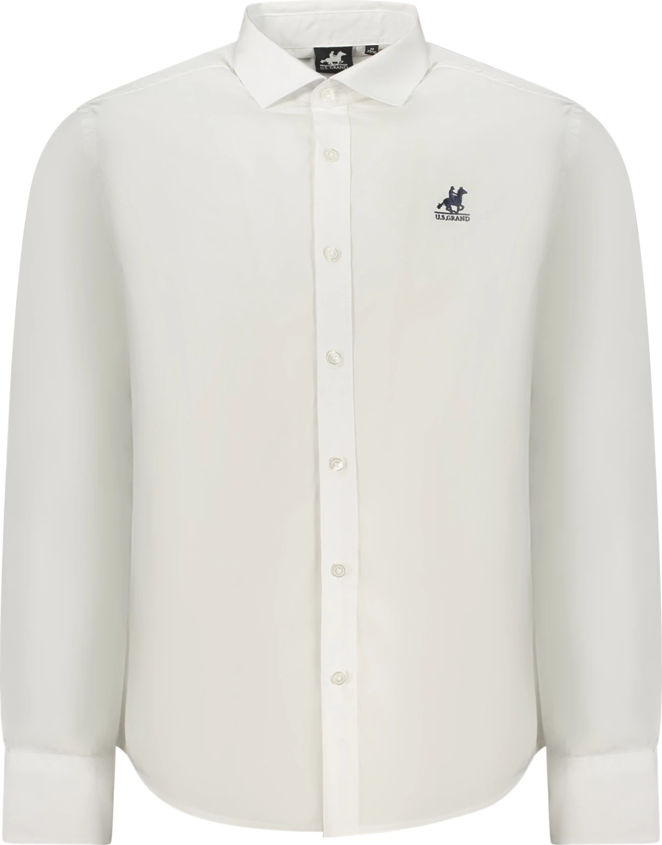 Këmishë për meshkuj U.S. GRAND, e bardhë