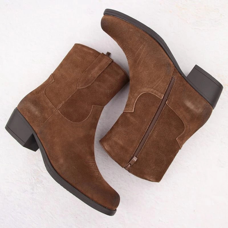 Çizme femrash Sergio Leone BT284-S, kafe