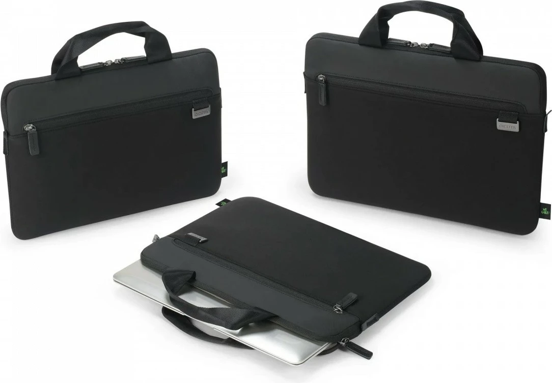 Mbështjellës laptop, DICOTA, FIVE PLUS D3250503, 13", neopren, me dorezë, zi